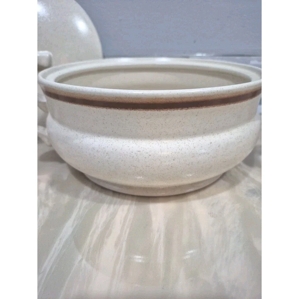 Floral Expressions Hearthside Covered Casserole Soup Tureen Japan Vintage